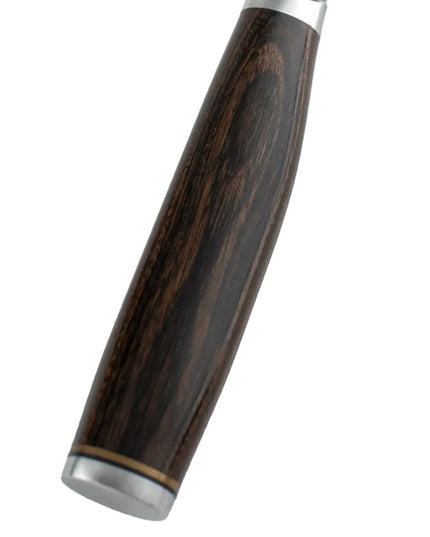 Dao Shun Shun Premier Đa Năng, Lưỡi 16.5 cm Cán Gỗ Walnut PakkaWood (TDM0701)