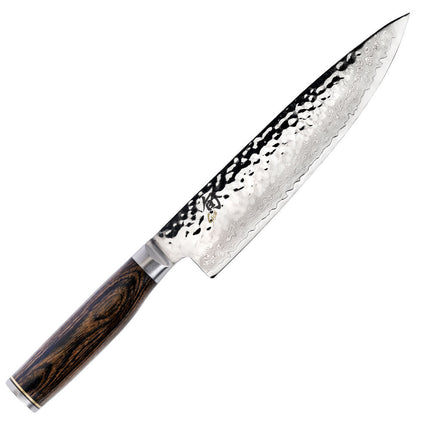 Dao Đầu Bếp Shun Premier Lưỡi 20.3 cm Cán Gỗ Óc Chó PakkaWood (TDM0706)