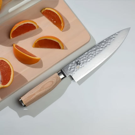 Dao Bếp Trưởng Shun TDM0706W 20.3cm Cán Pakkawood Vàng Thép Không Gỉ