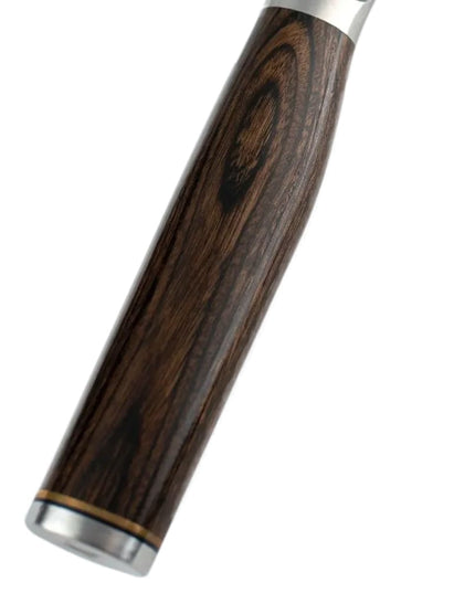 Dao Santoku Shun TDM0727 14 cm Lưỡi Rèn Cán Gỗ Óc Chó