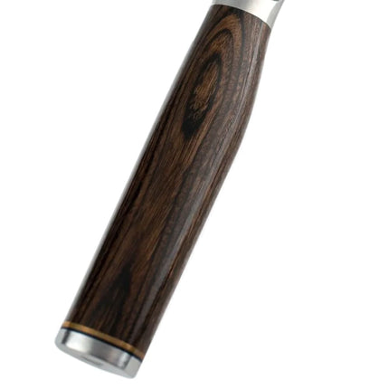 Dao Santoku Shun TDM0727 14 cm Lưỡi Rèn Cán Gỗ Óc Chó