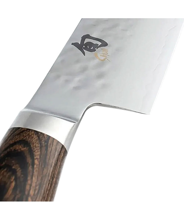 Dao Bếp Trưởng Kiritsuke Shun Premier TDM0771 20.3 cm Tay Cầm Gỗ PakkaWood Óc Chó