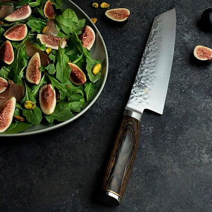 Dao Bếp Trưởng Kiritsuke Shun Premier TDM0771 20.3 cm Tay Cầm Gỗ PakkaWood Óc Chó