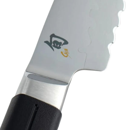 Dao Cắt Bánh Mì Shun Sora 23 cm Cán TPE Vân Nổi (VB0705)