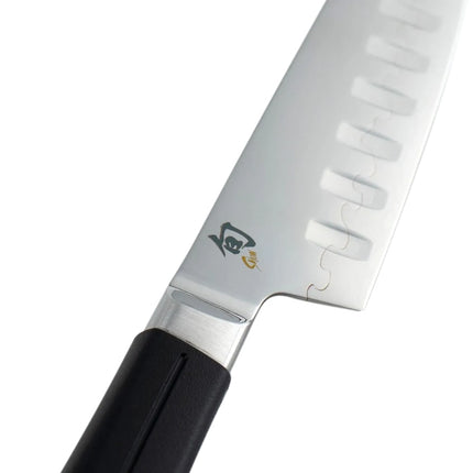 Dao Santoku Shun Sora VB0740 14 cm Cán TPE Có Vân
