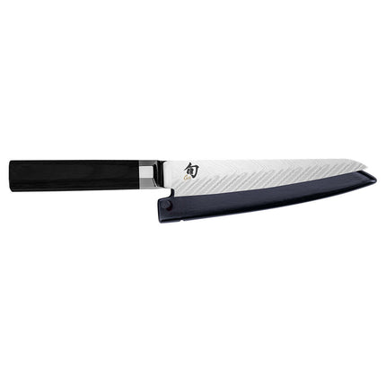 Dao Đa Năng Shun VG0019 Dual Core 15.2 cm Cán Gỗ Ebony PakkaWood