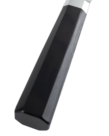 Dao Santoku Lõi Kép Shun VG0021 17.8 cm Cán Packwood Đen Thép Carbon
