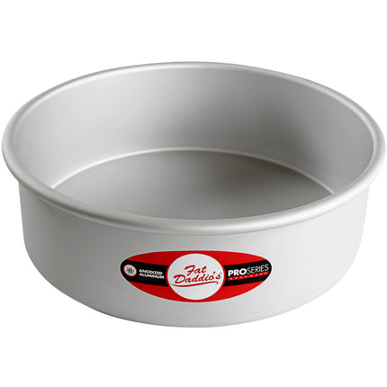 Khuôn bánh tròn thành thẳng nhôm anod Fat Daddio's PRD-93 ProSeries 22,9 x 7,6 cm