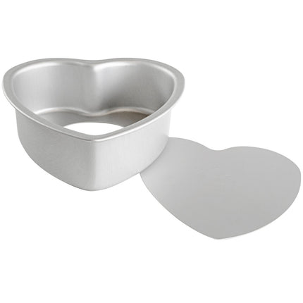 Khuôn bánh phô mai hình tim nhôm anod Fat Daddio's PHT-L83 ProSeries 20 x 7,6 cm đáy tháo rời