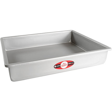Khuôn bánh chữ nhật thành thẳng nhôm anod Fat Daddio's ProSeries POB-12183 30 x 46 x 8 cm