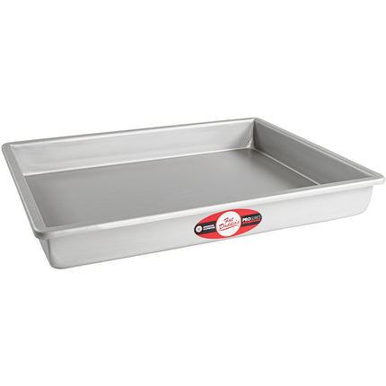 Khuôn bánh chữ nhật thành thẳng nhôm anod Fat Daddio's POB-12162 ProSeries 30,5 x 40,6 x 5,1 cm
