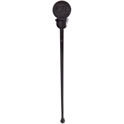 Nút và que khuấy đồ uống đen Royal Paper STIRSTIX-BK Stix To Go 12 cm - Thùng 2.000 cái