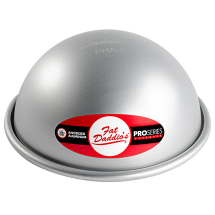Khuôn bánh bán cầu nhôm anod Fat Daddio's PHA-4 ProSeries 10 x 5 cm