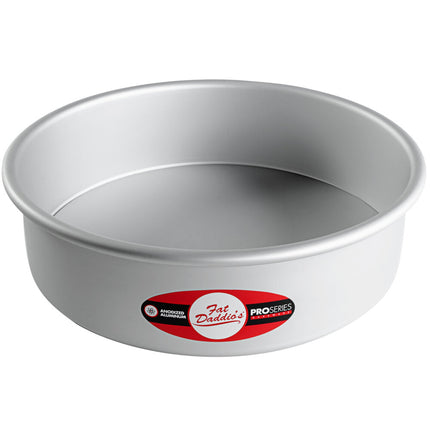 Khuôn bánh phô mai nhôm anod thành thẳng Fat Daddio's PCC-103 ProSeries 25,4 x 7,6 cm có đáy rời