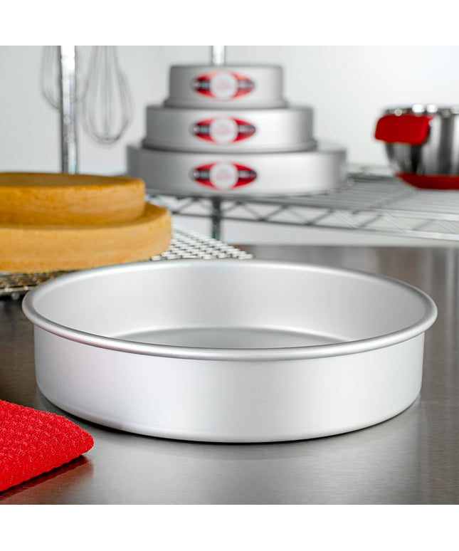 Khuôn bánh/pizza đế sâu thành thẳng bằng nhôm anod hóa Fat Daddio's PRD-92 ProSeries tròn 23 x 5 cm