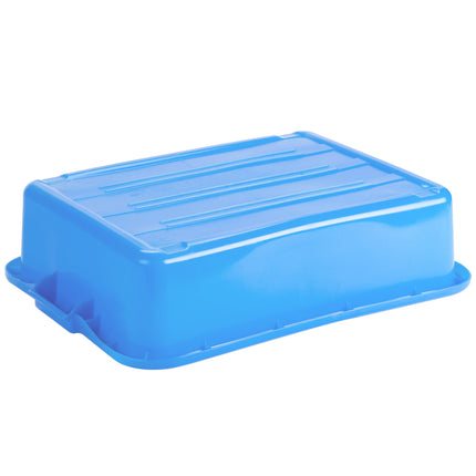 Khay đựng/bảo quản thực phẩm màu xanh dương Vollrath Traex® Color-Mate™ 1521B-C04 18,9 lít 50,8 x 38,1 x 12,7 cm