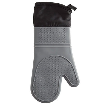 Găng tay lò nướng cotton silicone màu đen xám Vigor SafeMitt 38,1 cm