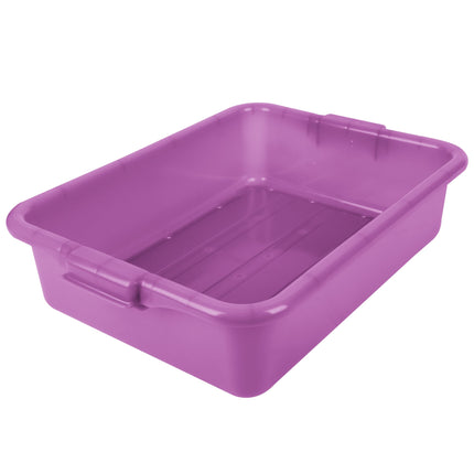 Bộ hộp đựng thực phẩm kèm khay thoát nước và nắp chống dị ứng màu tím Vollrath Traex® Color-Mate™ 1535BRS6-C80 50,8 x 38