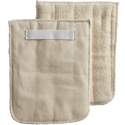 Miếng lót nồi bông terry màu be Choice 21,6 x 27,9 cm - Gói 12 cái