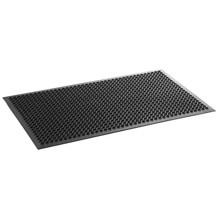 Thảm lót sàn cao su giảm mỏi Choice màu đen cạnh vát 91 x 152 cm dày 1,3 cm