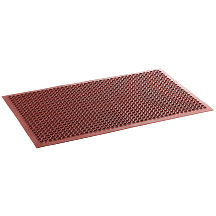 Thảm sàn cao su chống mỏi màu đỏ Choice 0,91 x 1,52 m viền vát dày 1,3 cm