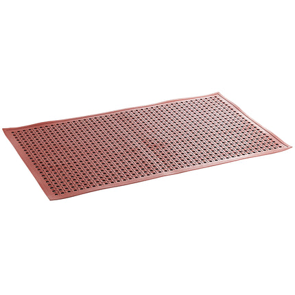 Thảm sàn cao su chống mỏi màu đỏ Choice 0,91 x 1,52 m viền vát dày 1,3 cm