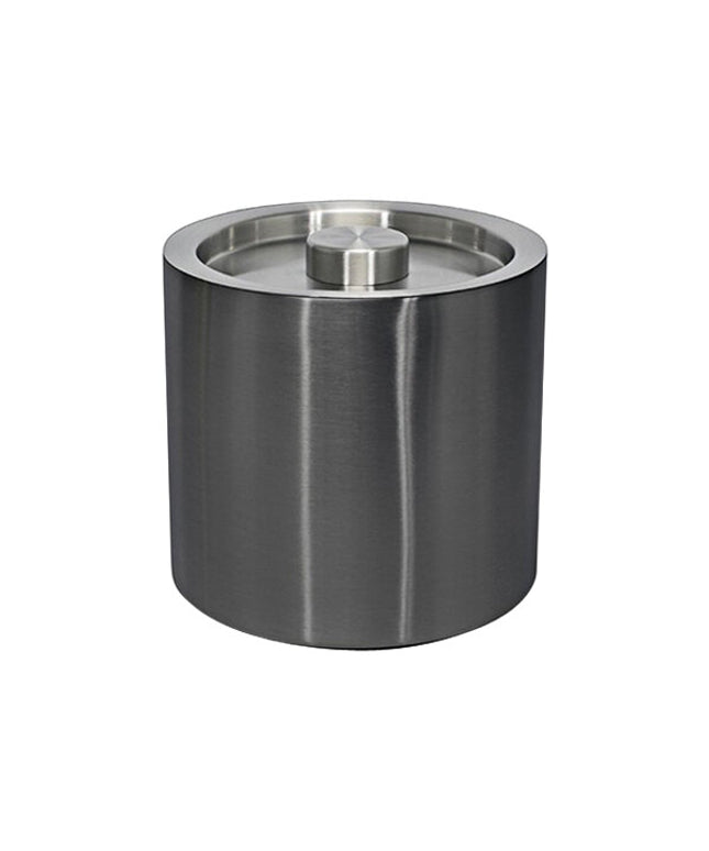 Xô đựng đá inox nhám đen room360 Tokyo 2,8 lít kèm nắp bạc - Thùng 4 cái