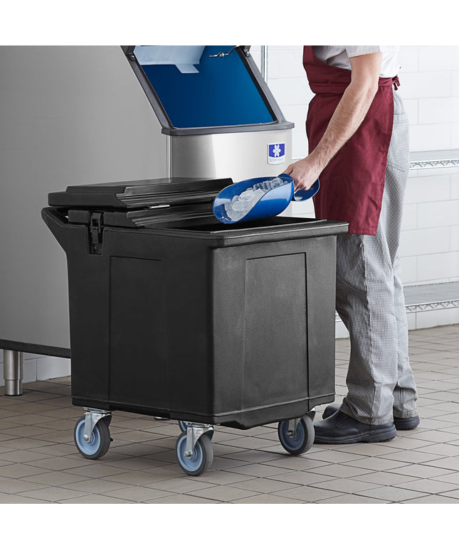 Thùng đá di động nắp lật CaterGator 57 kg đen