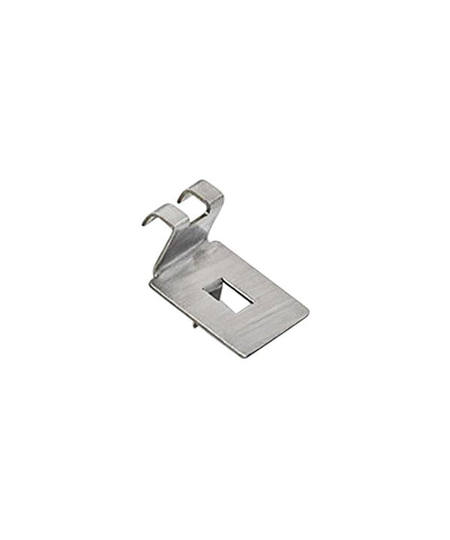 Giá đỡ kẹp/muỗng xô đá thép không gỉ chải xước bạc room360 - Thùng 12 cái