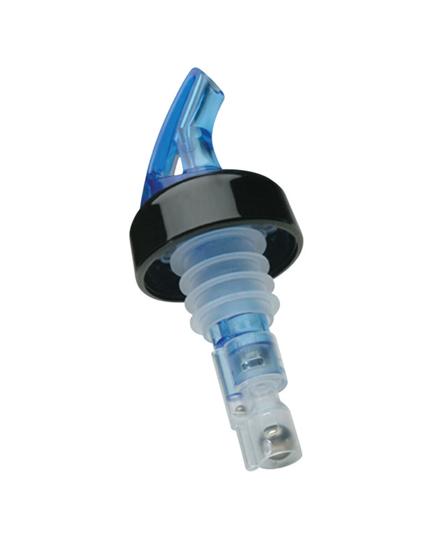 Vòi rót rượu định lượng Precision Pours 12 BL C màu xanh biển 15 ml có vòng cổ - Gói 12 cái