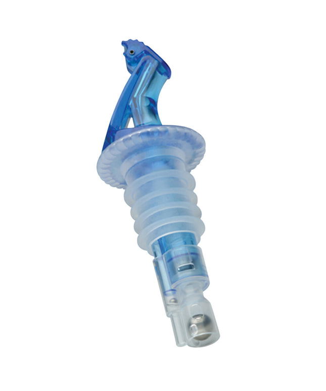 Vòi rót rượu định lượng Precision Pours 12 BL F màu xanh biển 15 ml có nắp lật - Gói 12 cái