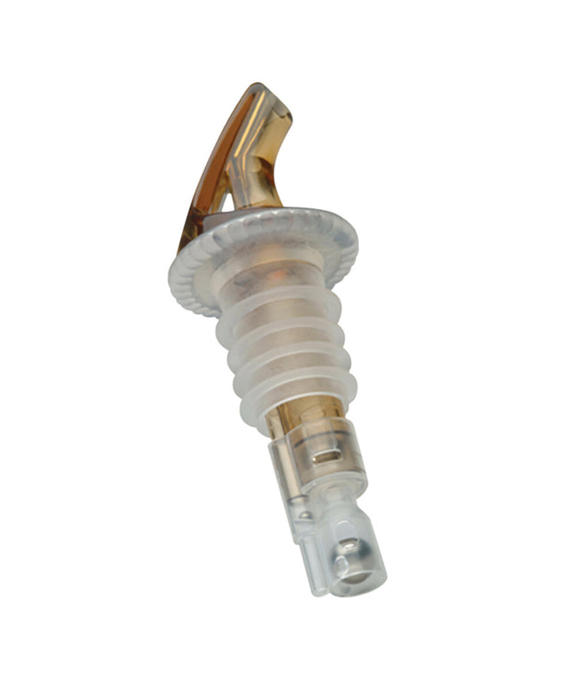 Vòi rót rượu định lượng Precision Pours 12 RA màu hổ phách 15 ml không vòng cổ - Gói 12 cái