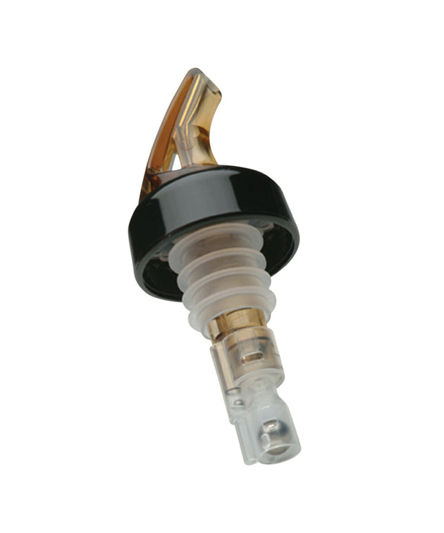 Vòi rót rượu định lượng Precision Pours 12 RA C màu hổ phách 15 ml có vòng cổ - Gói 12 cái