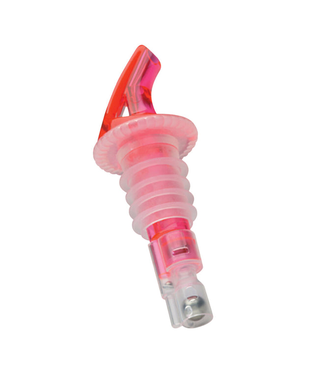 Vòi rót rượu định lượng Precision Pours 12 WR màu đỏ dưa hấu 15 ml không vòng cổ - Gói 12 cái