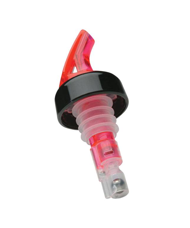 Vòi rót rượu định lượng Precision Pours 12 WR C màu đỏ dưa hấu 15 ml có vòng cổ - Gói 12 cái