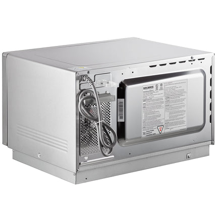 Lò vi sóng thương mại xếp chồng nút bấm Solwave 1000W 34 lít - 120V