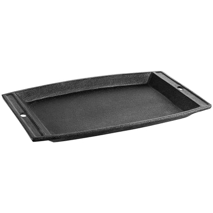 Chảo gang fajita chữ nhật đã tôi dầu Valor 29 x 18 cm