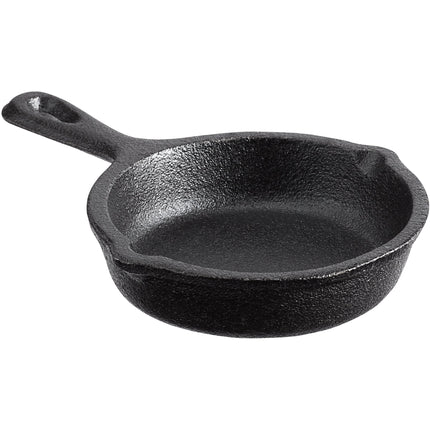 Chảo gang mini tròn đã tôi dầu Valor 9 cm - Thùng 12 cái