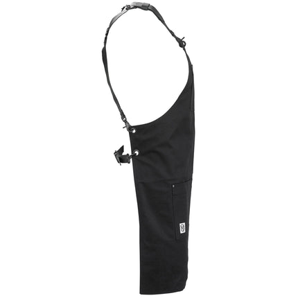 Tạp dề yếm vải bố điều chỉnh dây chéo lưng màu đen Mercer Culinary Metro Edge Renegade M63208BDBK 77,5 x 64,1 cm