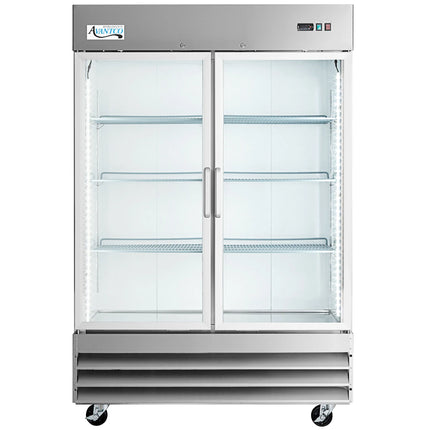 Tủ mát đứng cửa kính Avantco A-49R-G-HC 137 cm