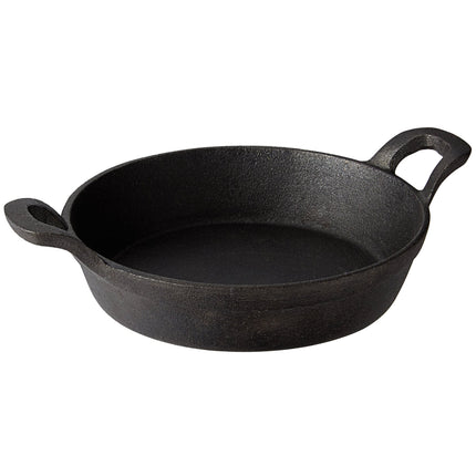 Đĩa nướng casserole gang mini tròn đã tôi dầu Valor 739 ml