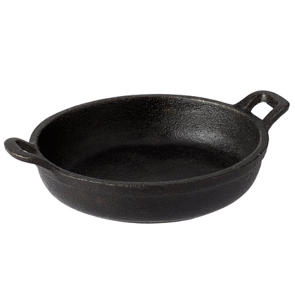 Đĩa nướng casserole gang mini tròn đã tôi dầu Valor 414 ml - Thùng 12 cái