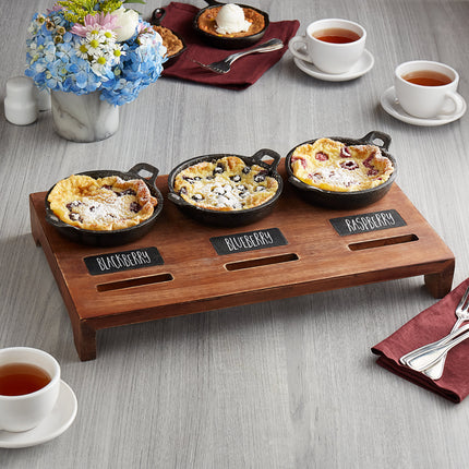 Đĩa nướng casserole gang mini tròn đã tôi dầu Valor 414 ml - Thùng 12 cái