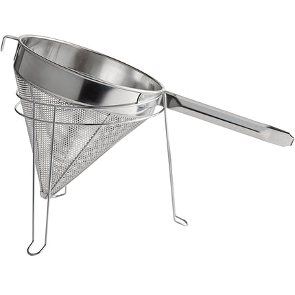 Bộ phễu lọc china cap lỗ thô và giá đỡ Choice 25 cm