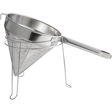 Bộ phễu lọc china cap lỗ mịn và giá đỡ Choice 25 cm