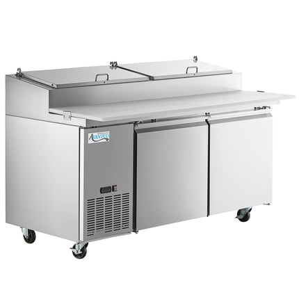 Bàn sơ chế pizza lạnh 2 cửa Avantco SSPPT-2 173 cm