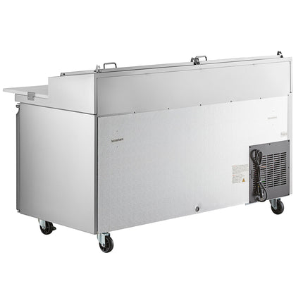 Bàn sơ chế pizza lạnh 2 cửa Avantco SSPPT-2 173 cm