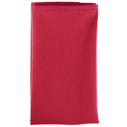 Khăn ăn hồng đậm bằng polyester 100% Intedge 51 cm x 51 cm - Gói 12 cái