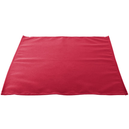 Khăn ăn hồng đậm bằng polyester 100% Intedge 51 cm x 51 cm - Gói 12 cái