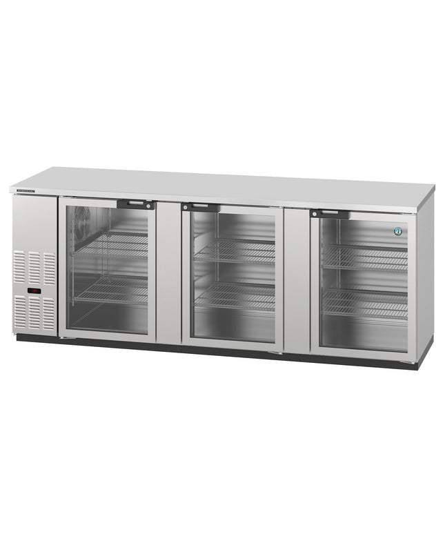 Tủ mát quầy bar Hoshizaki BB95-G-S 242,6 cm inox cửa kính quầy bar